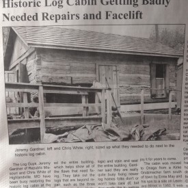 Antique Log Home Repair