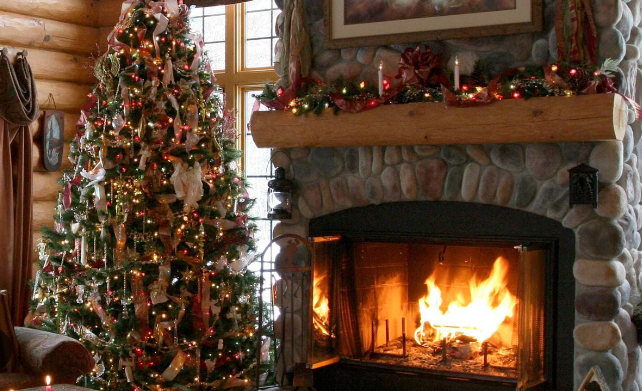 Selecting a Christmas Tree for your Log Home - 888-LOG-GUYS